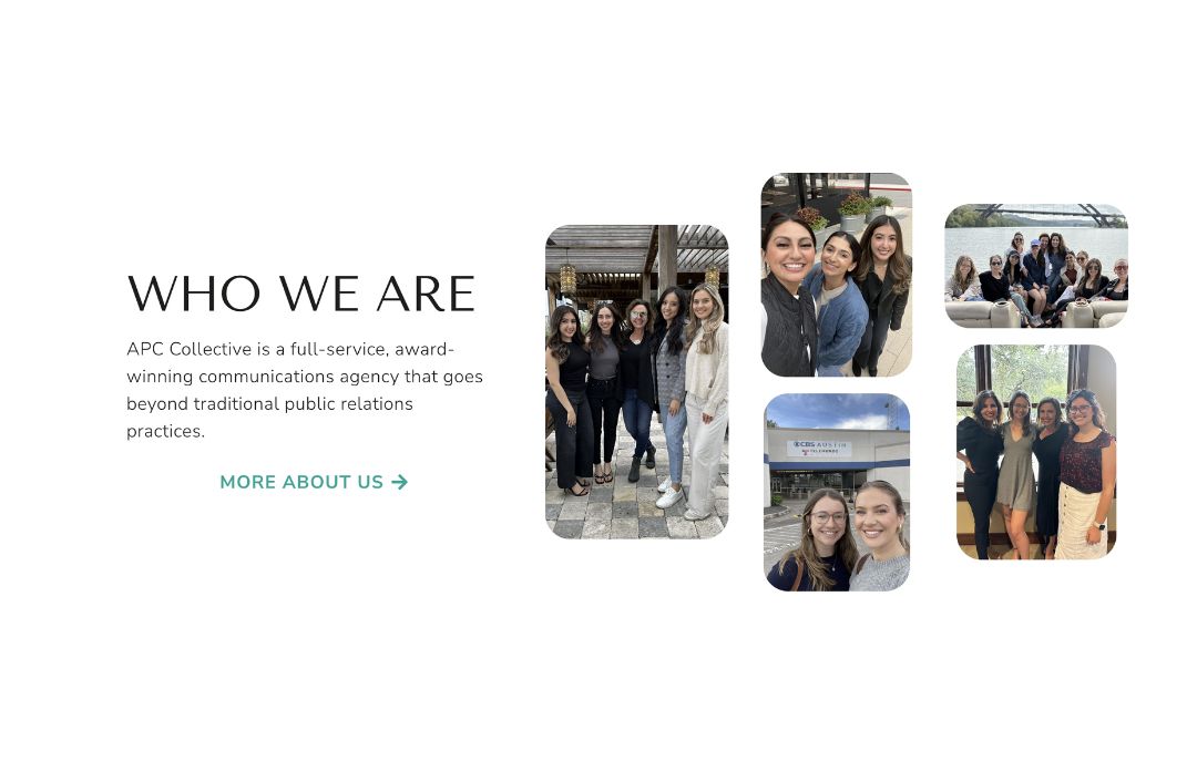 Homepage – Who We Are